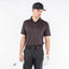 Galvin Green Manolo Short Sleeve Golf Shirt (Black, White & Red)