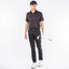 Galvin Green Manolo Short Sleeve Golf Shirt (Black, White & Red)