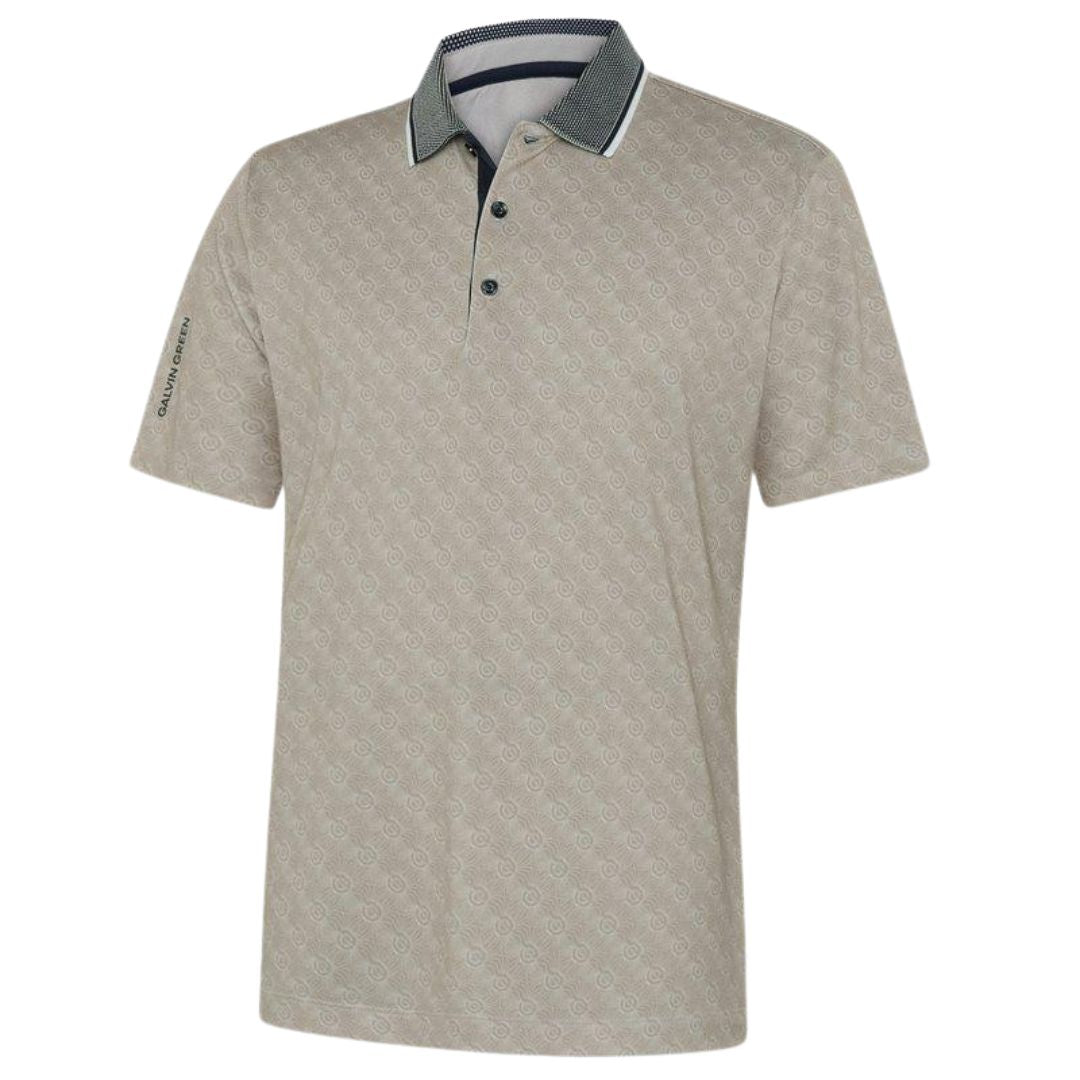 Galvin Green Mansfield Golf Polo Shirt - Sand