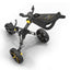 PowaKaddy Micra - Push Golf Trolley - Gun Metal & Yellow