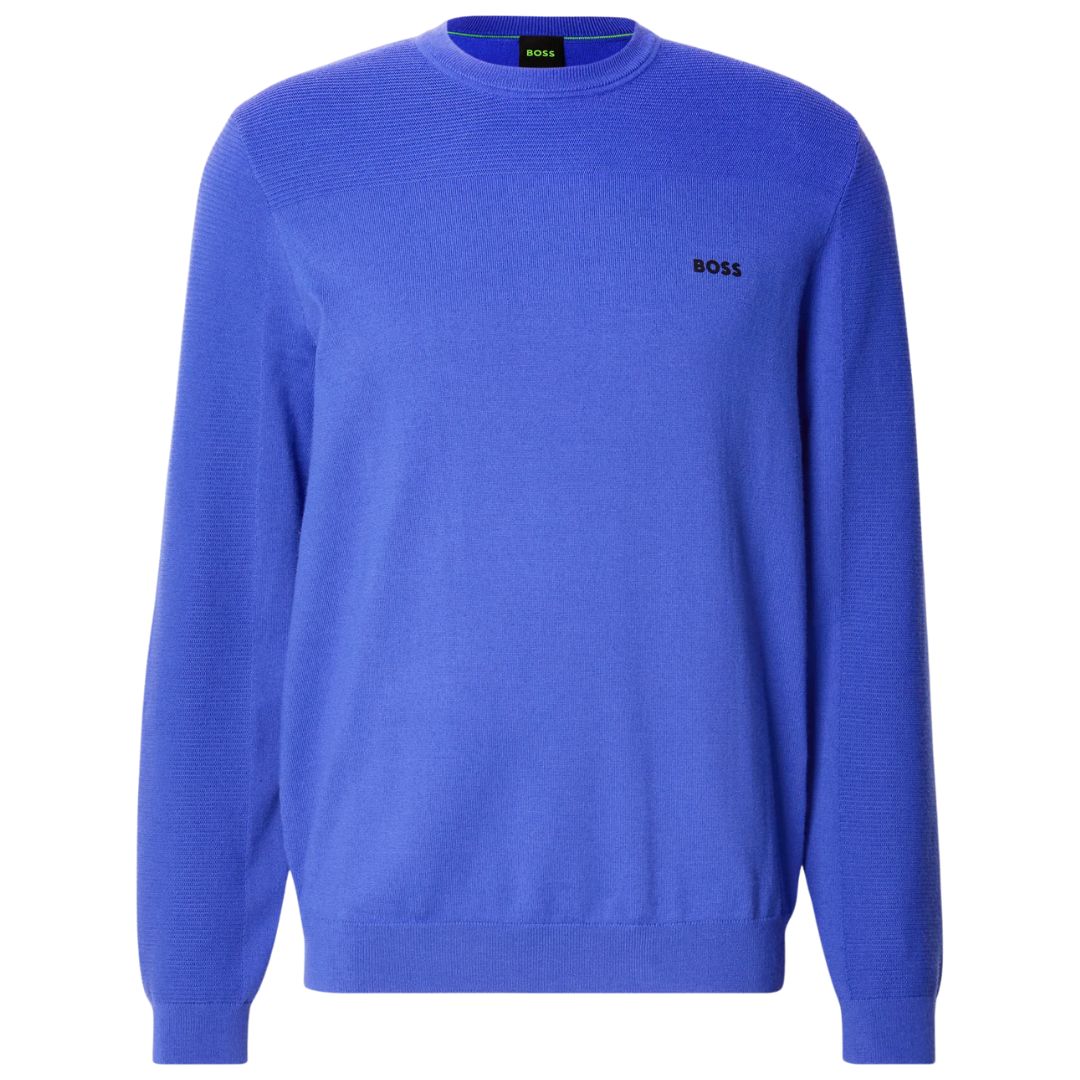 Hugo Boss Momentum X Crewneck Pullover - Medium Blue