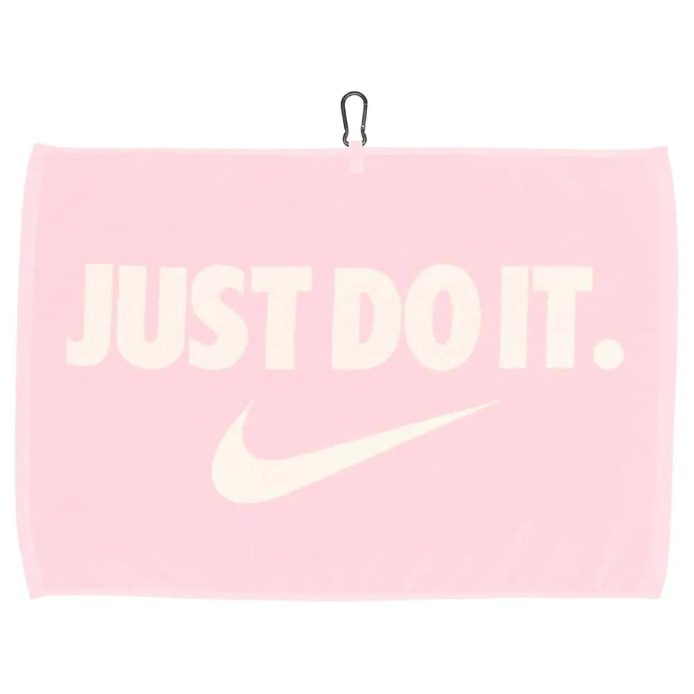 Nike Performance 2.0 Golf Towel - Pink Foam & White