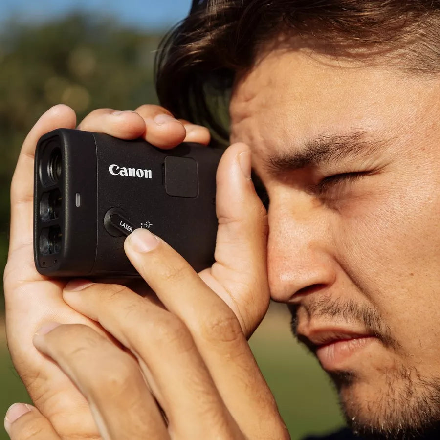 Canon Powershot Golf Laser Rangefinder with 64GB Card and Charging Cable