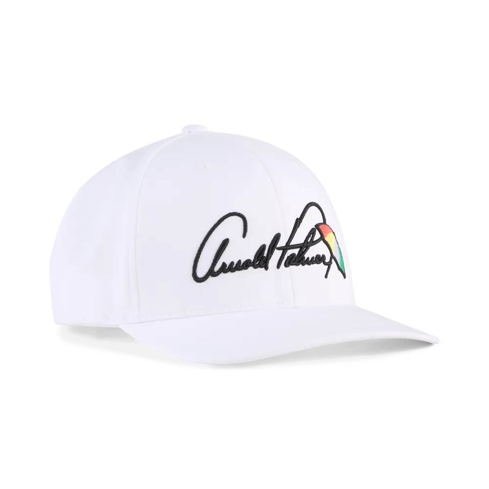 Puma X Arnold Palmer Signature Golf Cap - White Glow