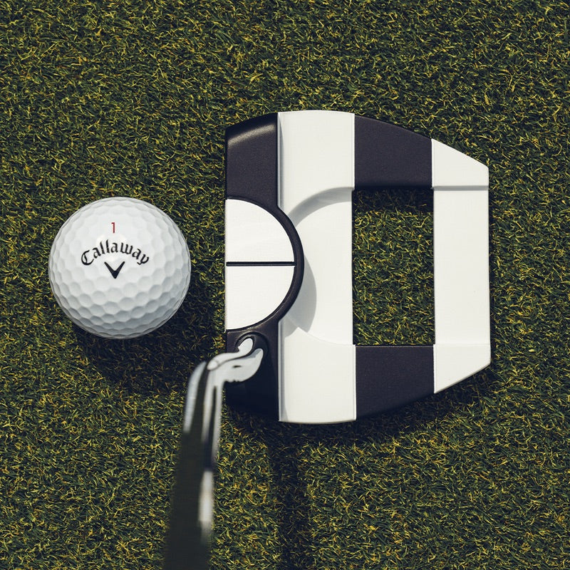 Odyssey Ai-DUAL Jailbird Mini ½ Ball Putter Golf Putter - Right Handed