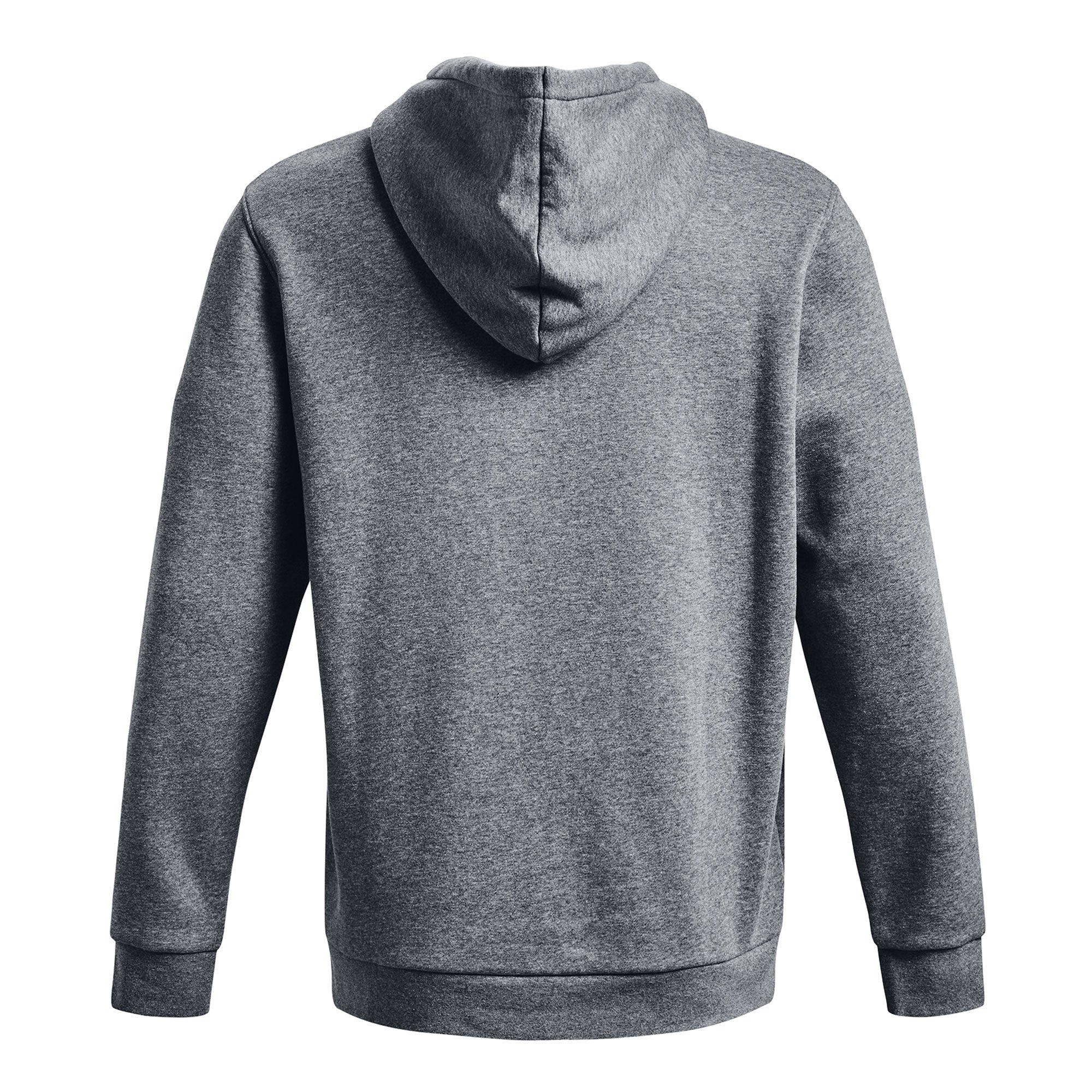 Under Armour Icon Fleece Hoodie - Pitch Grey, Medium heather & White