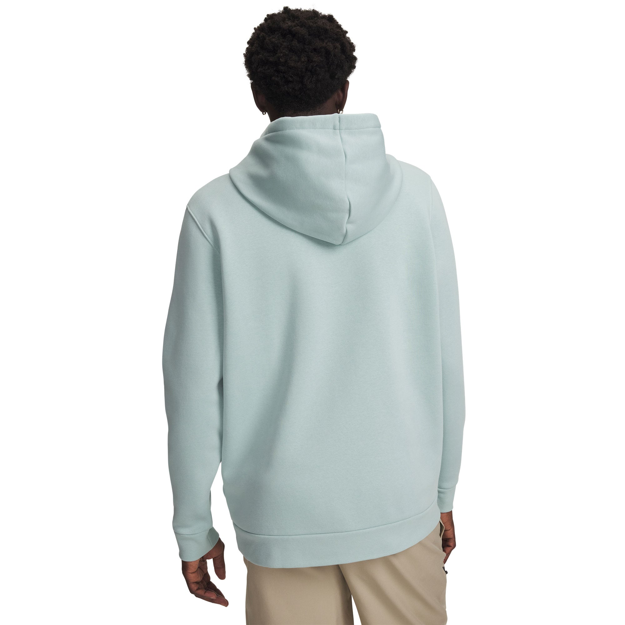 Under Armour Icon Fleece Hoodie - Enamel Blue & White