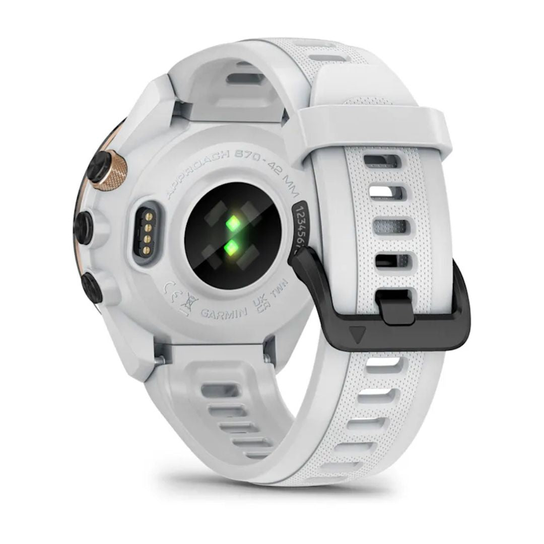 Garmin Approach S70 GPS Golf Watch - White 42mm