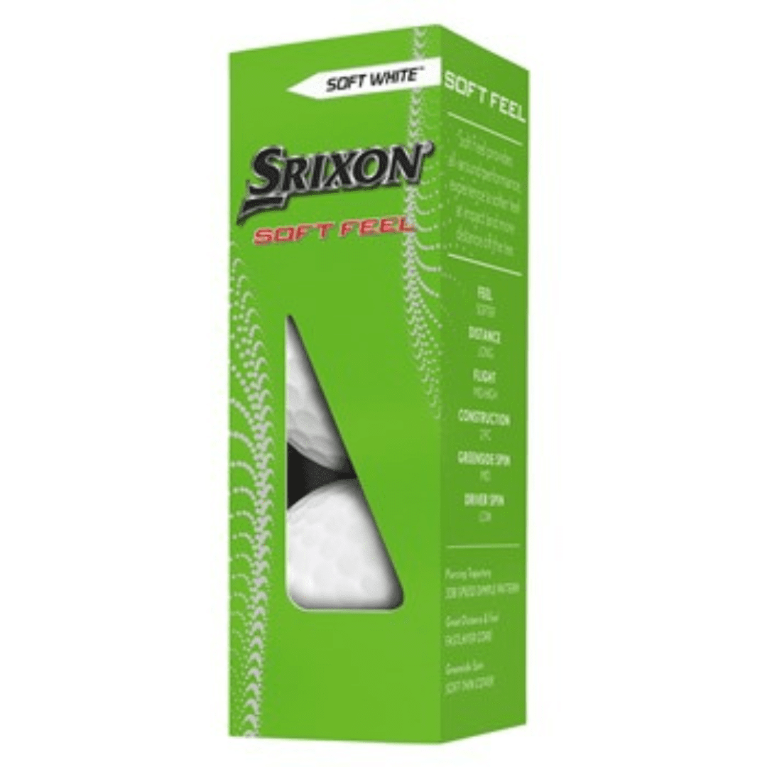 Srixon Soft Feel Golf Balls - White