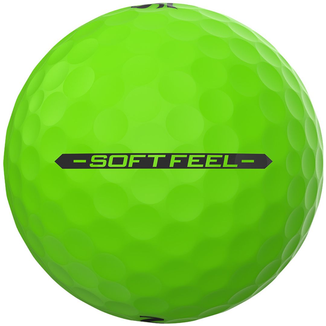 Srixon Soft Feel Golf Balls 2025 (Brite Green)
