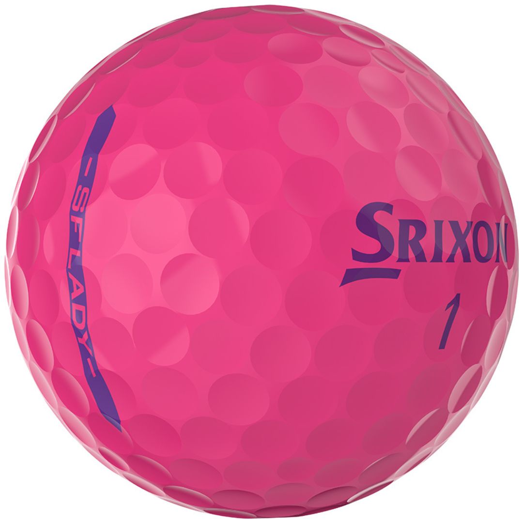 Srixon Soft Feel Lady Golf Balls 2025 (Passion Pink)