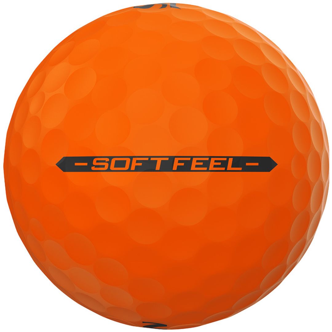 Srixon Soft Feel Golf Balls 2025 (Brite Orange)