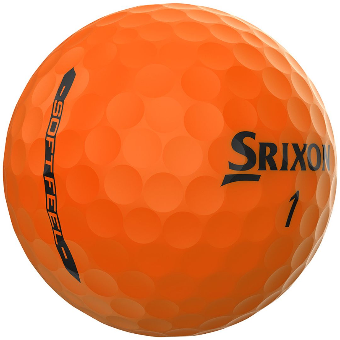 Srixon Soft Feel Golf Balls 2025 (Brite Orange)
