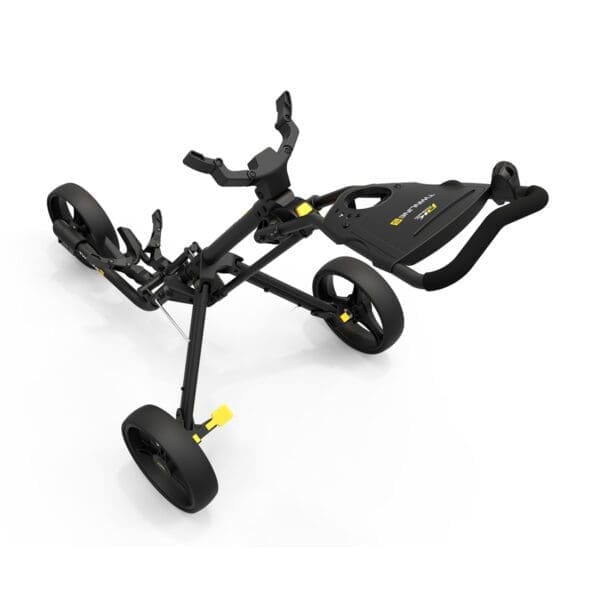 PowaKaddy Twinline 5 - Push Golf Trolley - Matt Black