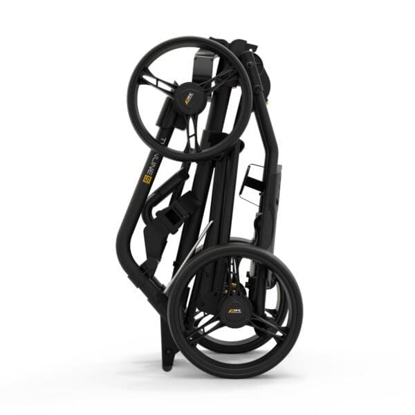 PowaKaddy Twinline 5 - Push Golf Trolley - Matt Black