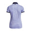 Women's Under Armour Playoff Wild Fields Golf Polo Shirt (Baja Blue)