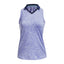 Women's Under Armour Playoff Wild Fields Sleeveless Golf Polo Shirt (Baja Blue)