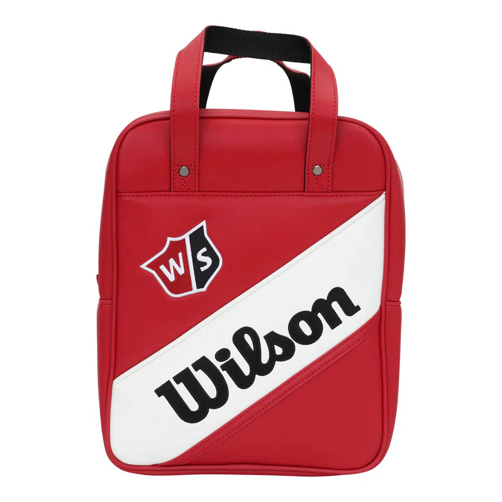 Wilson Practice Golf Ball Bag - Red & White