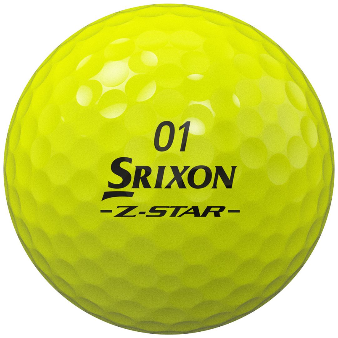 Srixon Z-Star Divide Golf Balls (White & Yellow)