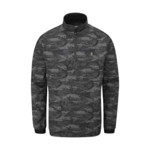 Farah Parker Lightweight Showerproof Camouflage Print Jacket - Black (3)
