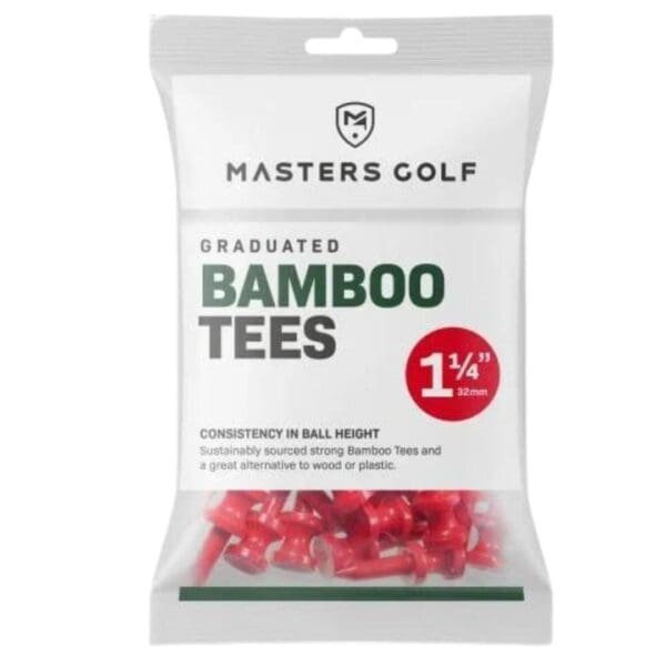 Masters Golf Bamboo Castle - Red
