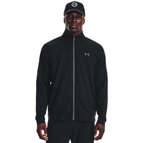 Under Armour Mens Storm Midlayer Full Zip 2023 (Black / Pitch gray ...