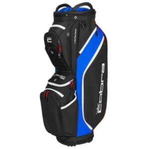 Cobra Ultralight Pro Cart Golf Bag (Puma Black / Electric Blue)