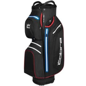 Cobra Ultradry Pro Cart Golf Bag 2023 (Puma Black / Electric Blue)