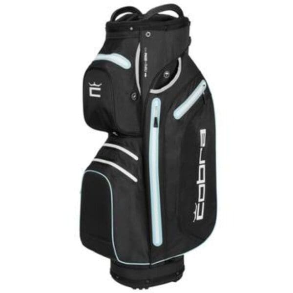 Cobra Ultradry Pro Cart Golf Bag 2023 (Puma Black / Cool Blue)