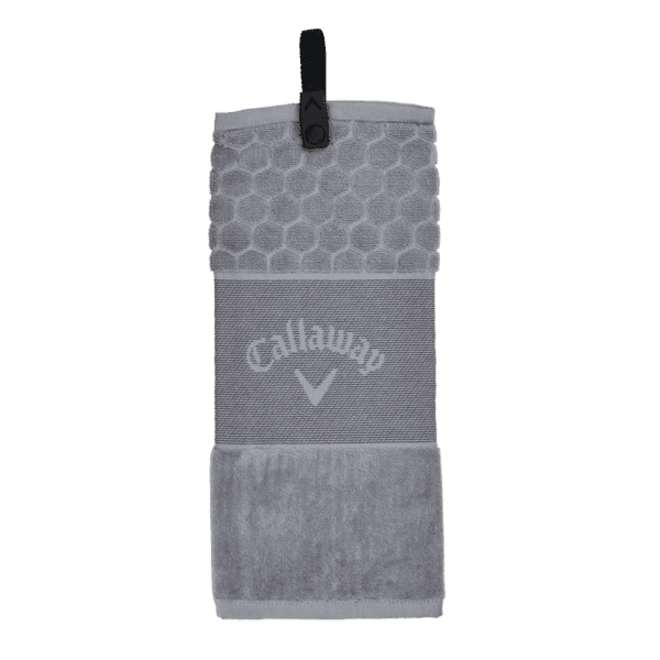 trifold towel silver 1